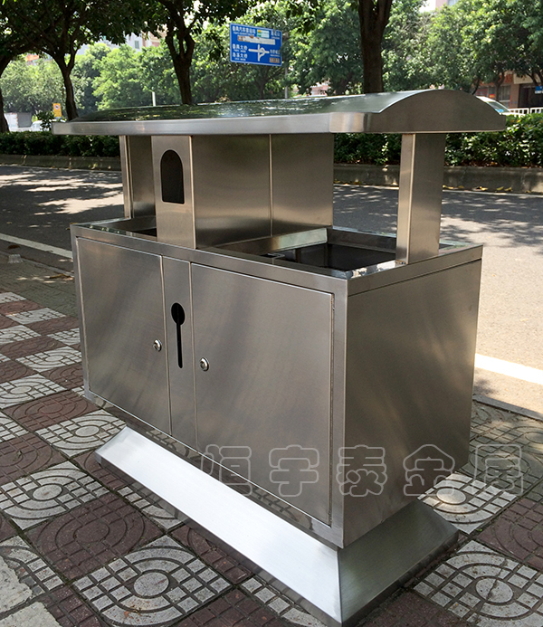 不銹鋼加工垃圾桶